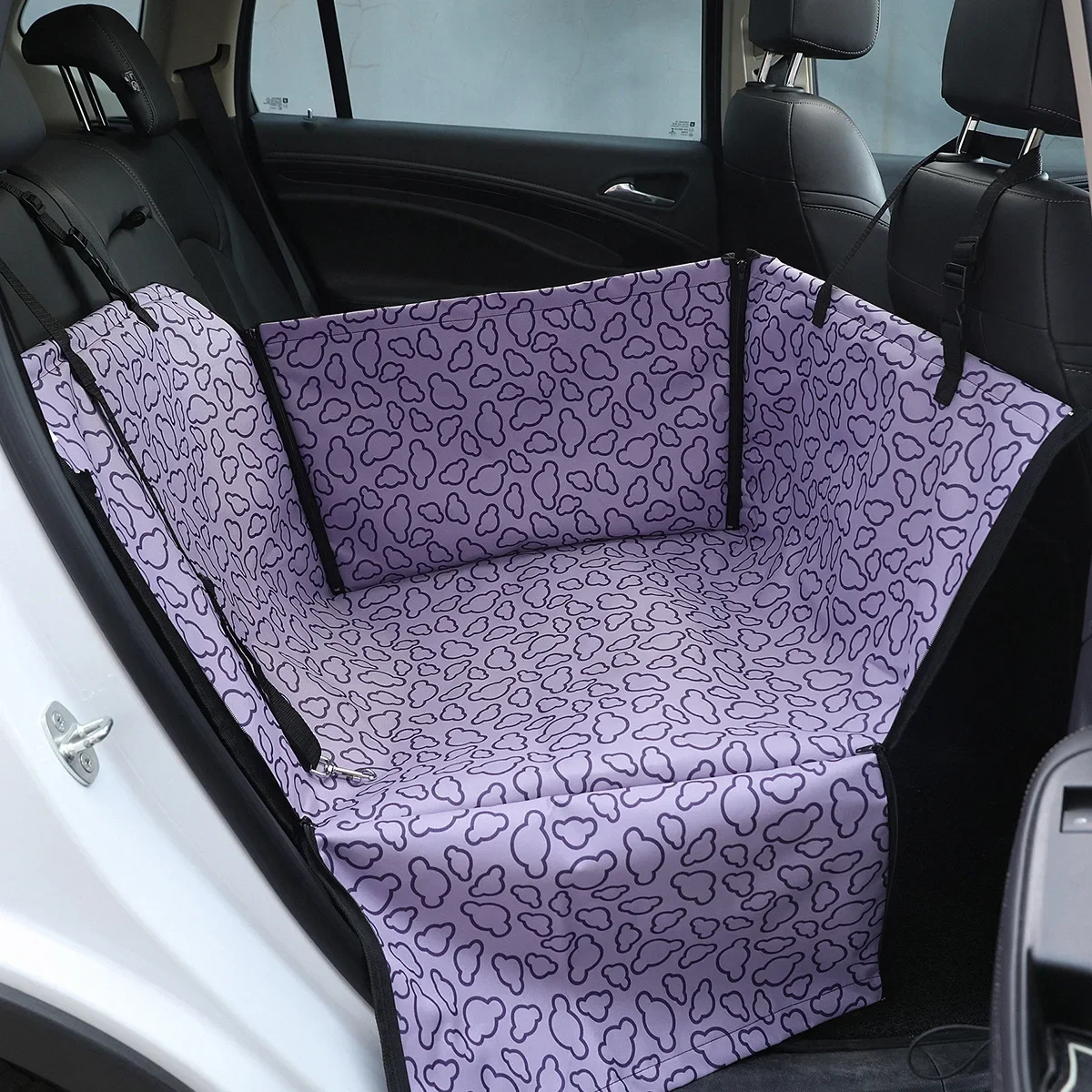 Waterproof Dog Car Seat Cover Rear Back Seat Protector Hammock Mat for SUV Car