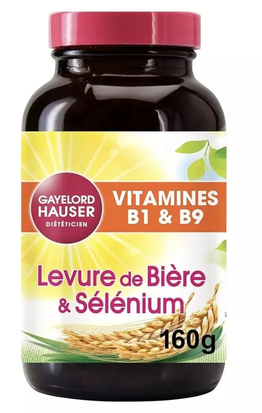 Gayelord Hauser Levure de Bière/Sélénium 160g - pousse de cheveux - anti fatigue