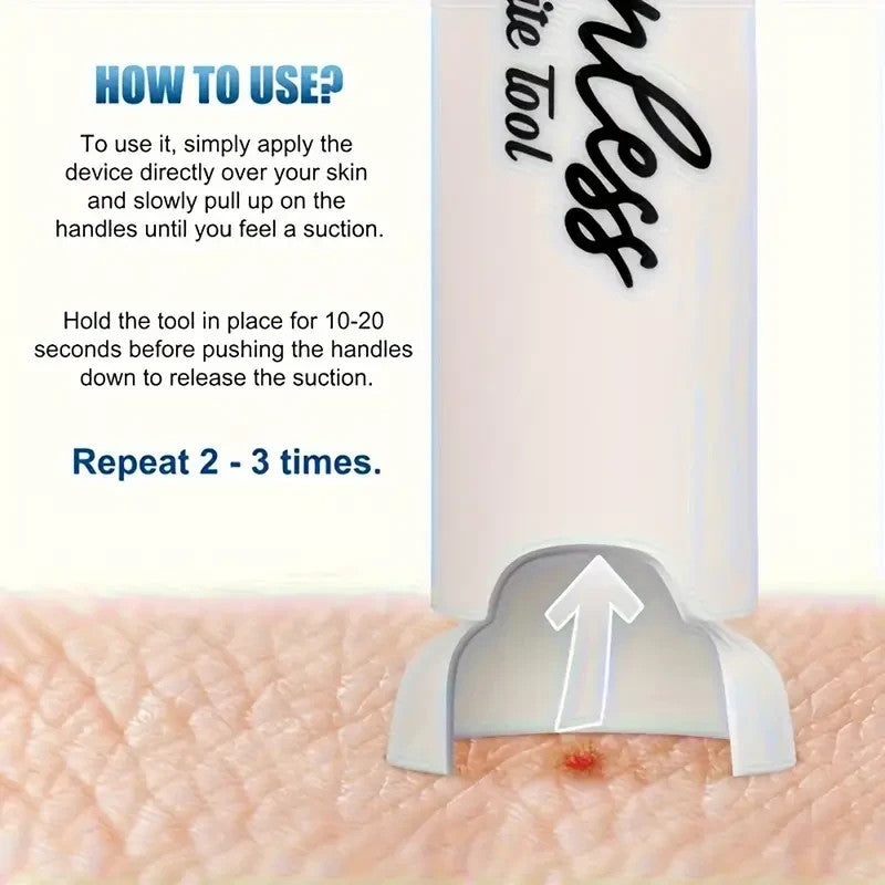 Extracteur de venin à vide Outil d’Aspiration pour Piqûres et Morsures Kit Urgen