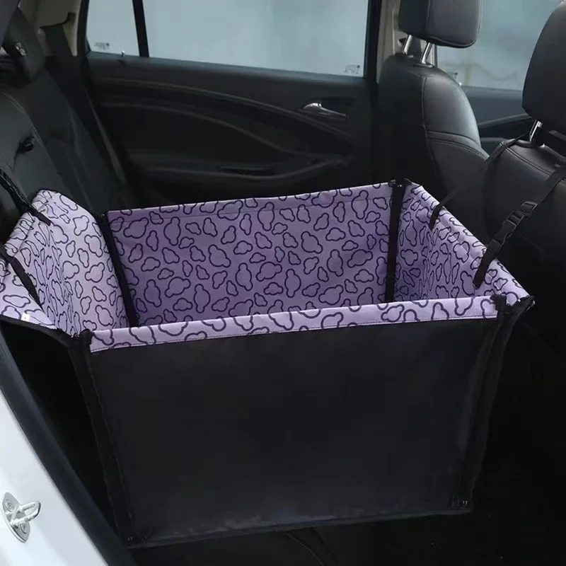 Waterproof Dog Car Seat Cover Rear Back Seat Protector Hammock Mat for SUV Car