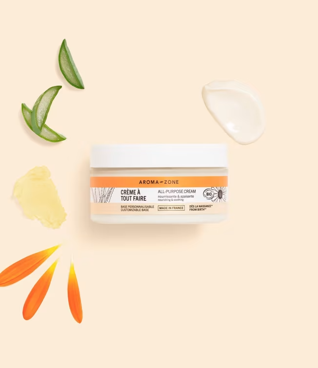 Aroma zone- Crème hydratante 100% d’origine naturelle nourrit corps entier 100ml