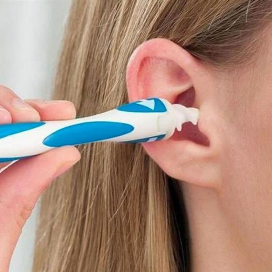 Curette spirale nettoyage oreilles coton tige + 16 curettes réutilisable France