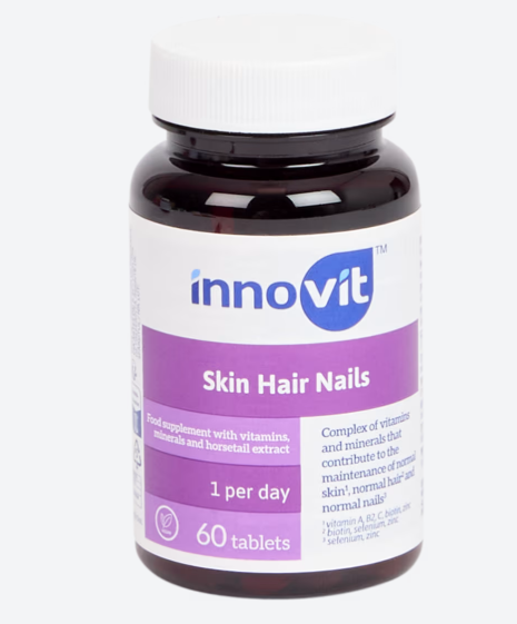 INNOVIT COMPLÉMENT ALIMENTAIRE SKIN HAIR NAILS ANTI IMPERFECTION LOT DE 3