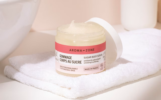 Aroma-zone Gommage corps au sucre BIO Exfoliant