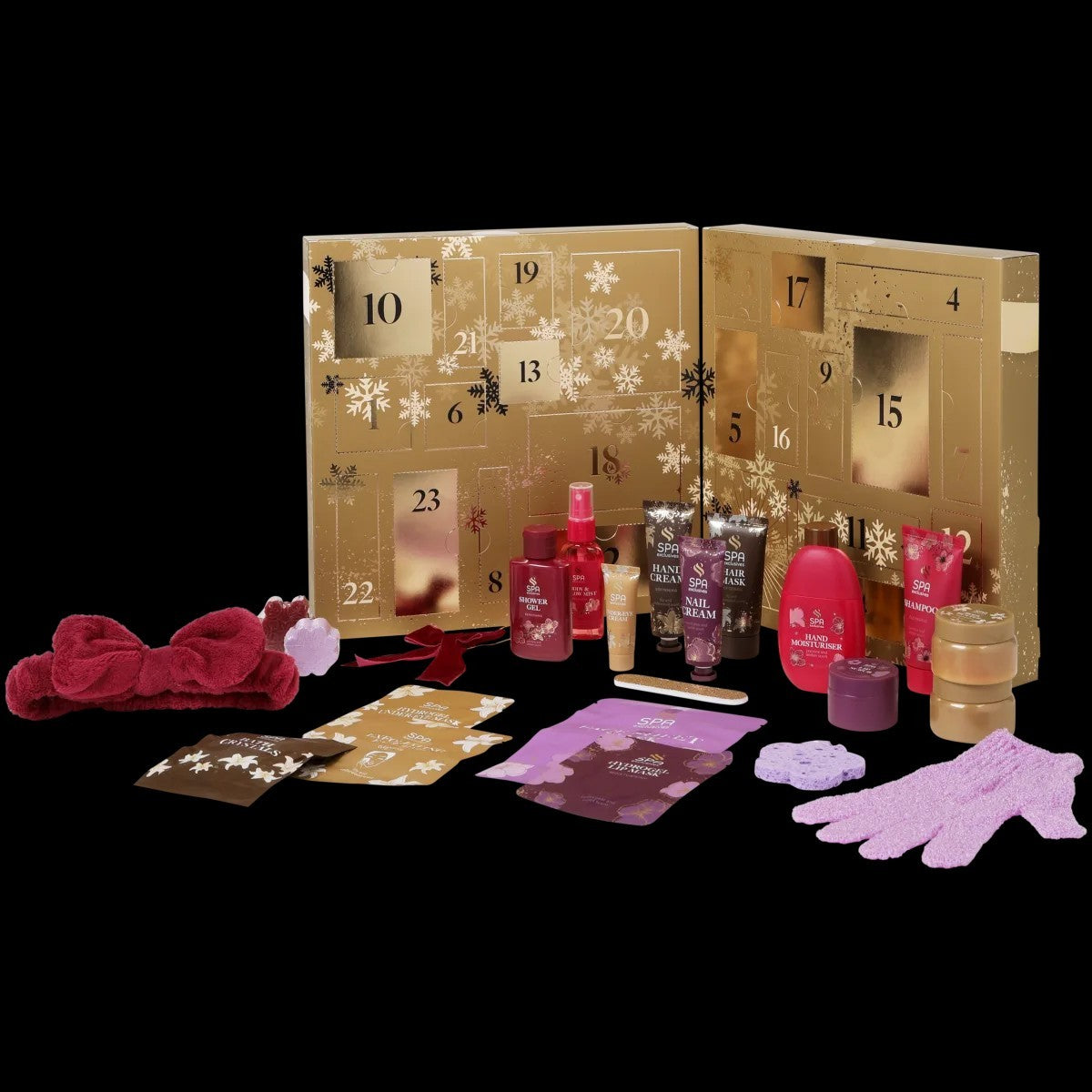 Coffret Calendrier de l'Avent Set 24PC Cosmétique Exclusive SPA Produit Beauté 