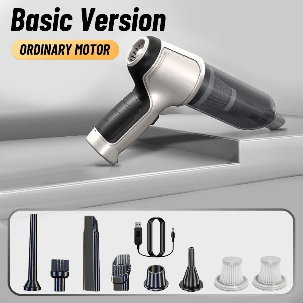 Aspirateur de voiture sans fil 95000Pa forte aspiration Machine de nettoyage 