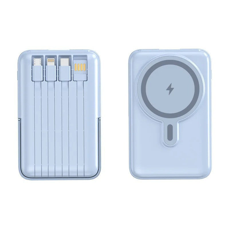 Portable Magnetic Power Bank Wireless Charger for iPhone Xiaomi Fast Charge lot