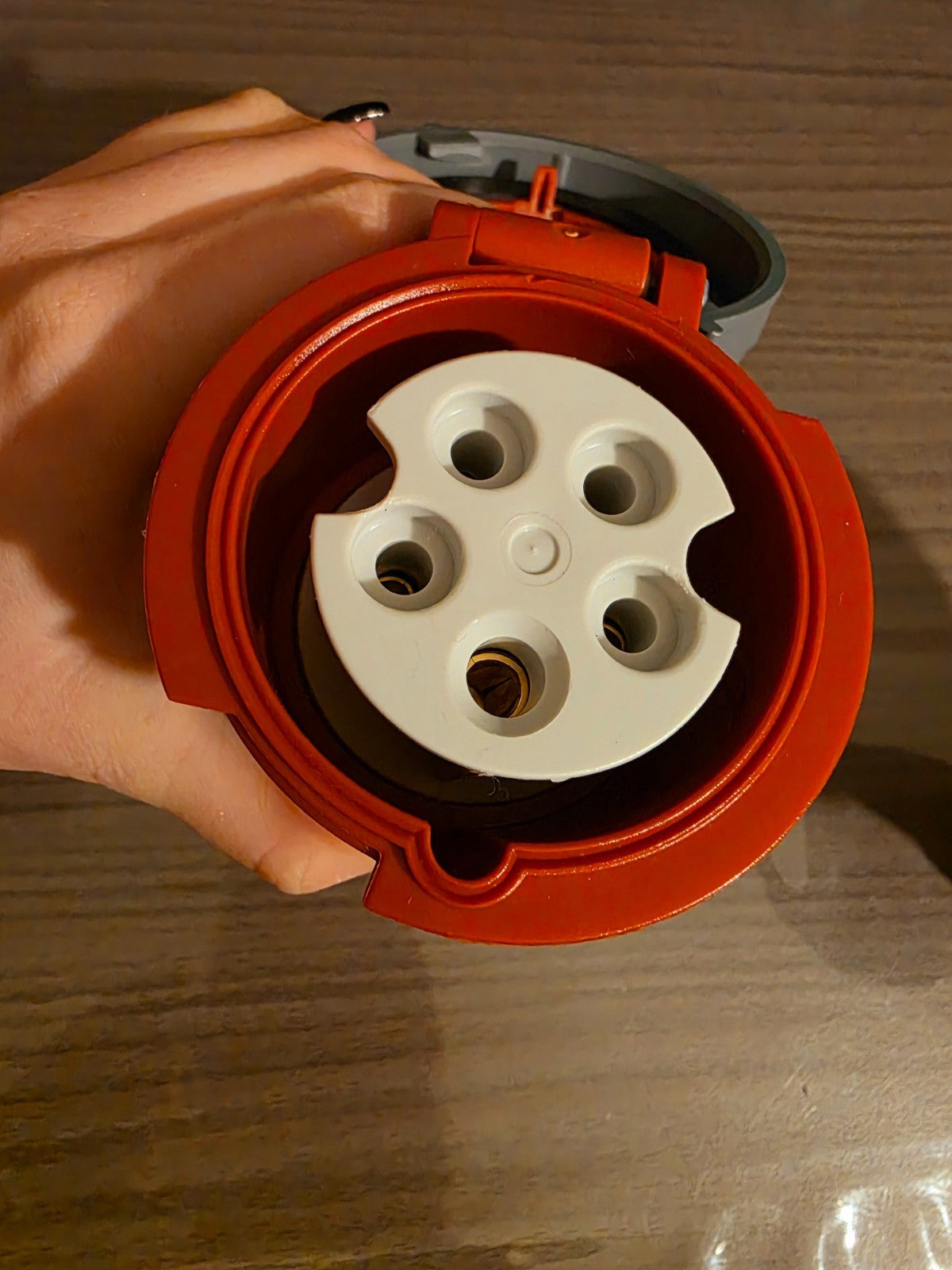 Lot connecteurs industriels MENNEKES – Mâle + Femelle – IP67 – 16A, 6h Type 550