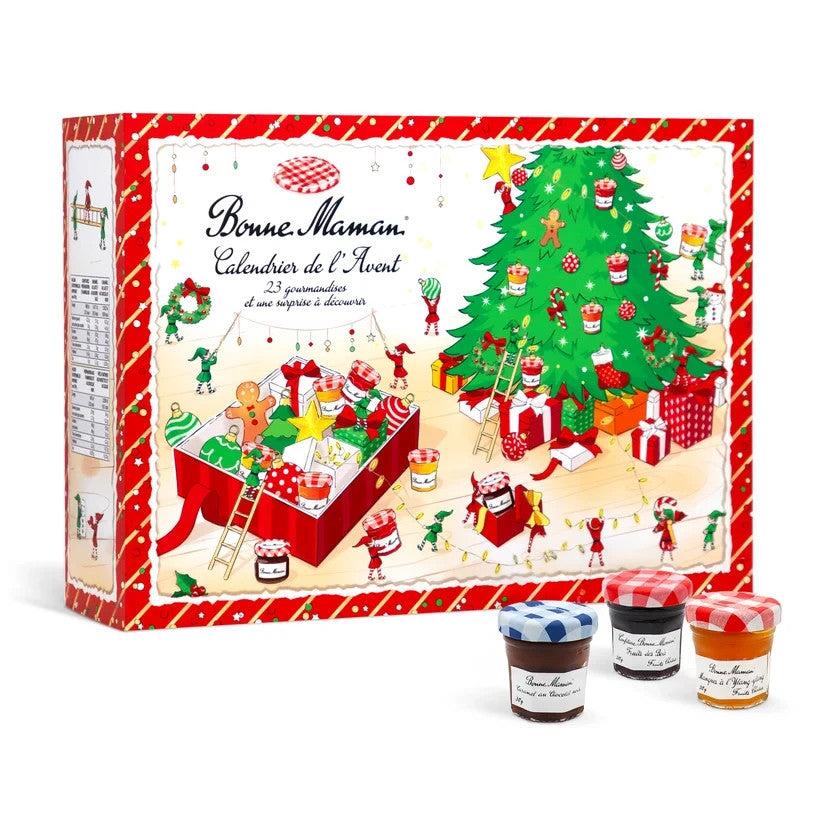 Calendrier de l'Avent Bon Maman 2026 – Édition limitée 23 mini-pots + 1 surprise