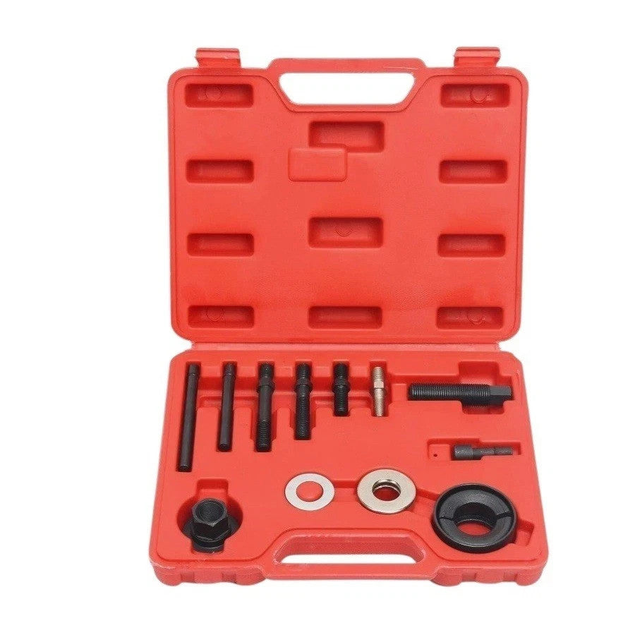 Pulley Puller and Installer Power Steering Pump Remover Alternator - 13 PCS Kit