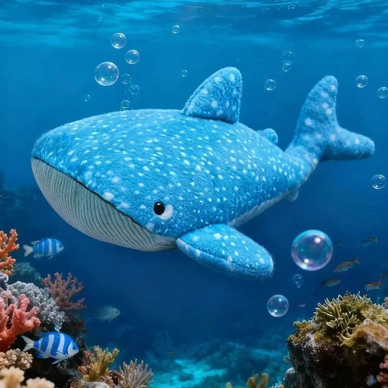 Gobfrey Whale Shark Plush 20cm  New with Dust Bag & Tag, Ultra Soft US