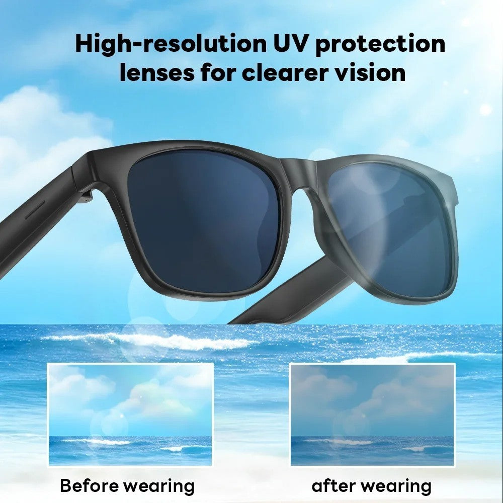 AI Smart Glasses Real-Time Translation hd Camera Image Recognition 8k HD Video