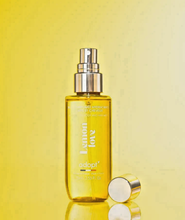 Adopt' Lemon love Brume parfumée hydratante corps et cheveux 75 ml