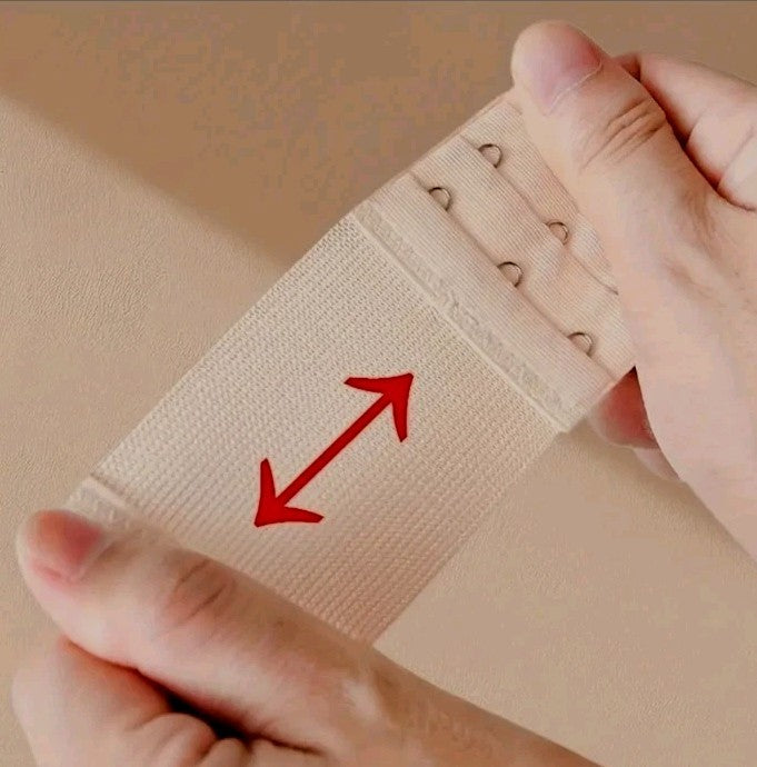 X3 rallonges extensions soutien gorge soutiens-gorge 2 crochets save-a-bra Noir 