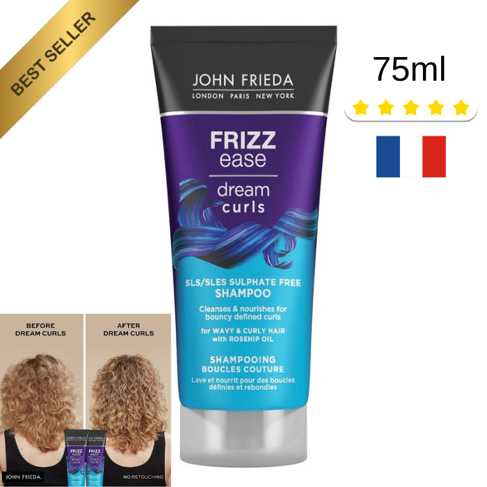 John Frieda Frizz Ease Shampoo Revê Cheveux Bouclés 75 ml