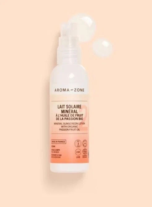 AROMA-ZONE LAIT  CORPOREL PROTECTION SOLAIRE MINÉRAL  SPF 20
