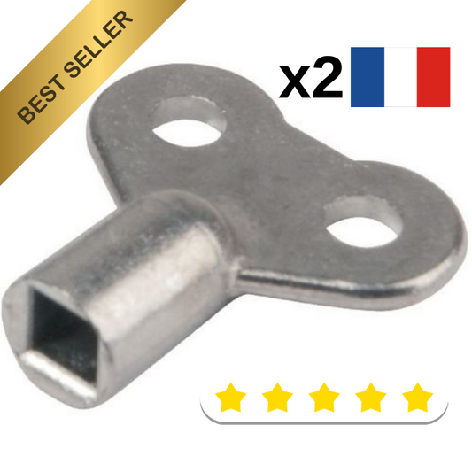 Clé de purgeur radiateur carré de 5 mm clef de purge