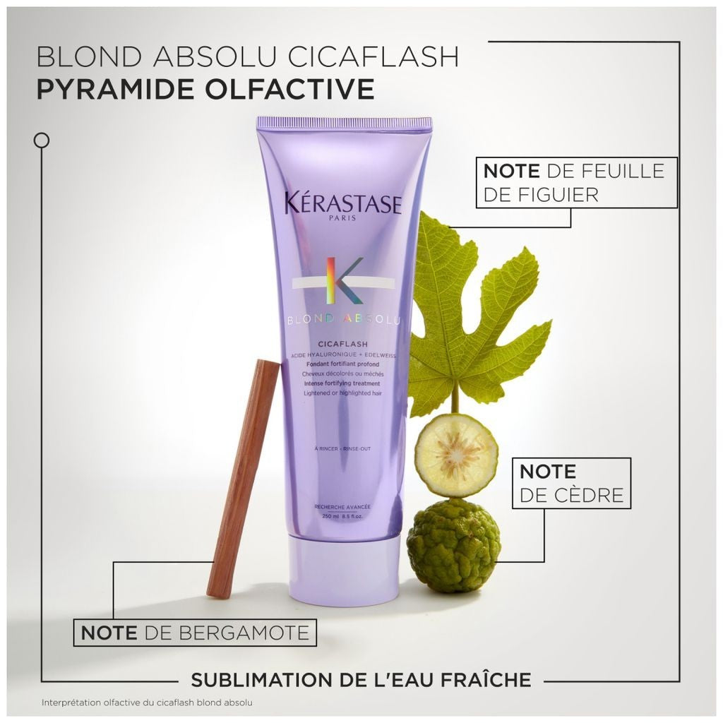 Blond Absolu Cicaflash - Après-shampoing fortifiant cheveux décolorés ou méchés
