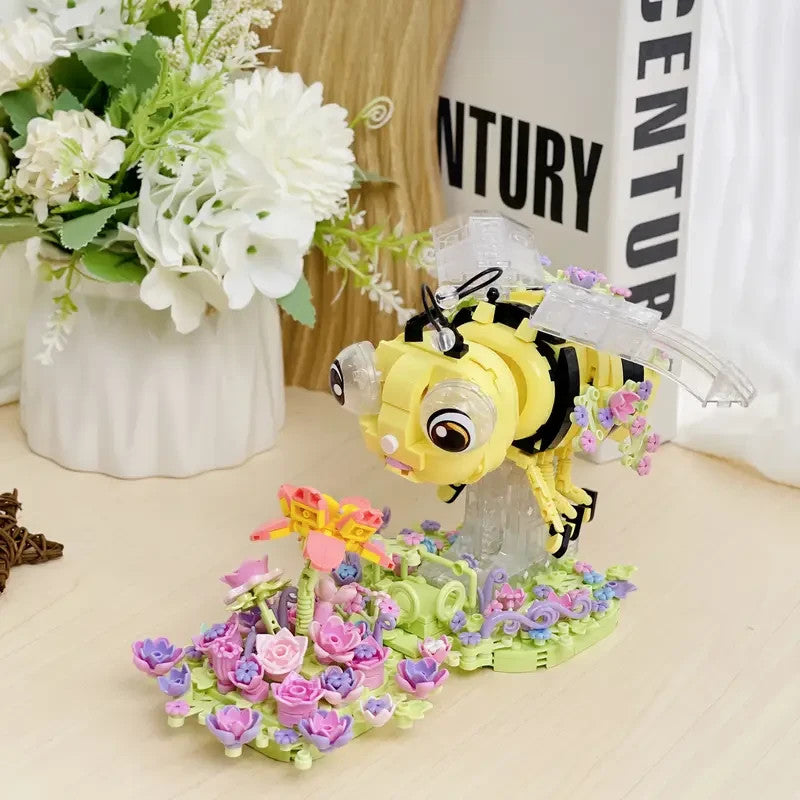 Jeux Assemblage Décoration  Fleurs Bouquet abeille , Jeux Adultes Et Enfant