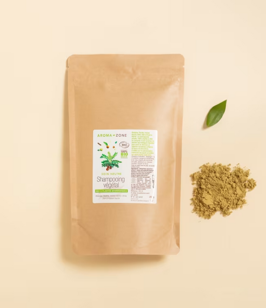 Shampoing végétal BIO- Aroma Zone - 250G Neuf, 6 Plantes Ayurvédiques – Cheveux
