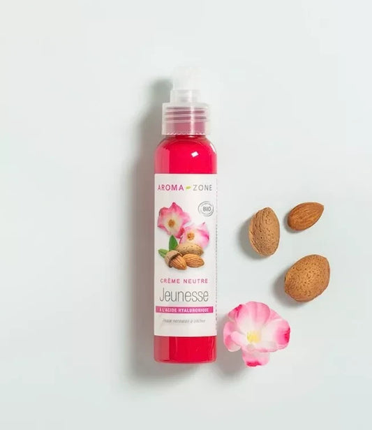 Crème visage et corps jeunesse Aroma-Zone 100ml - format flacon pompe