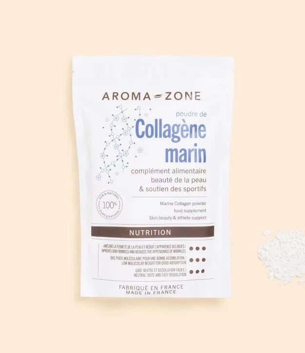 Aroma Zone Collagène Marin 250g Poudre Bien être Peau  Cheveux  Articulations