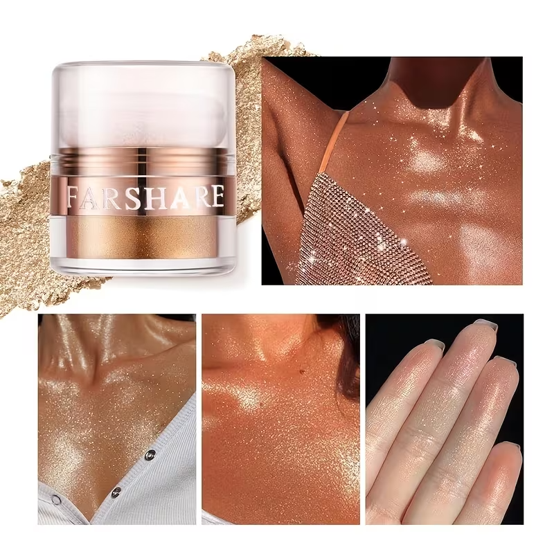 Paillettes pour visage et corps, coachella, couleur gold ou argenté, longue tenu