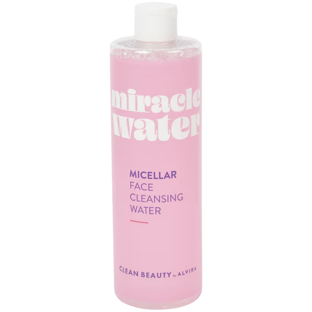 Eau micellaire Alvira Clean Beauty 400ml nettoyant et démaquillant hydratant