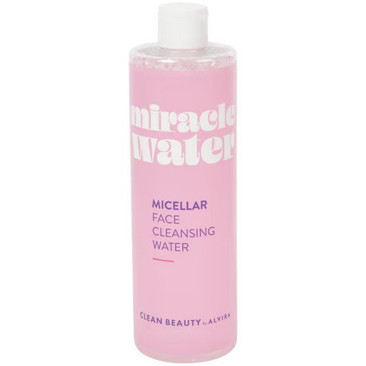 Eau micellaire Alvira Clean Beauty 400ml nettoyant et démaquillant hydratant