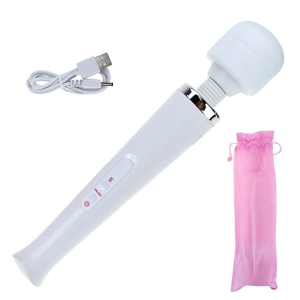 Handheld Massager Wand Vibrating Massage Magic Full Body Therapy Motor 20 Speed