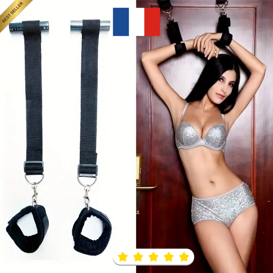 ATTACHES MENNOTES PORTES RÉSTRICTION JEU ÉROTIQUE ADULTE BONDAGE FÉTICHE BDSM