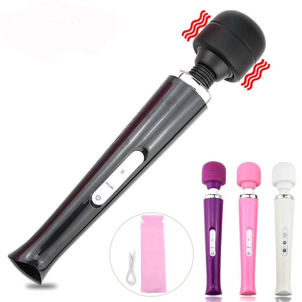 Handheld Massager Wand Vibrating Massage Magic Full Body Therapy Motor 20 Speed