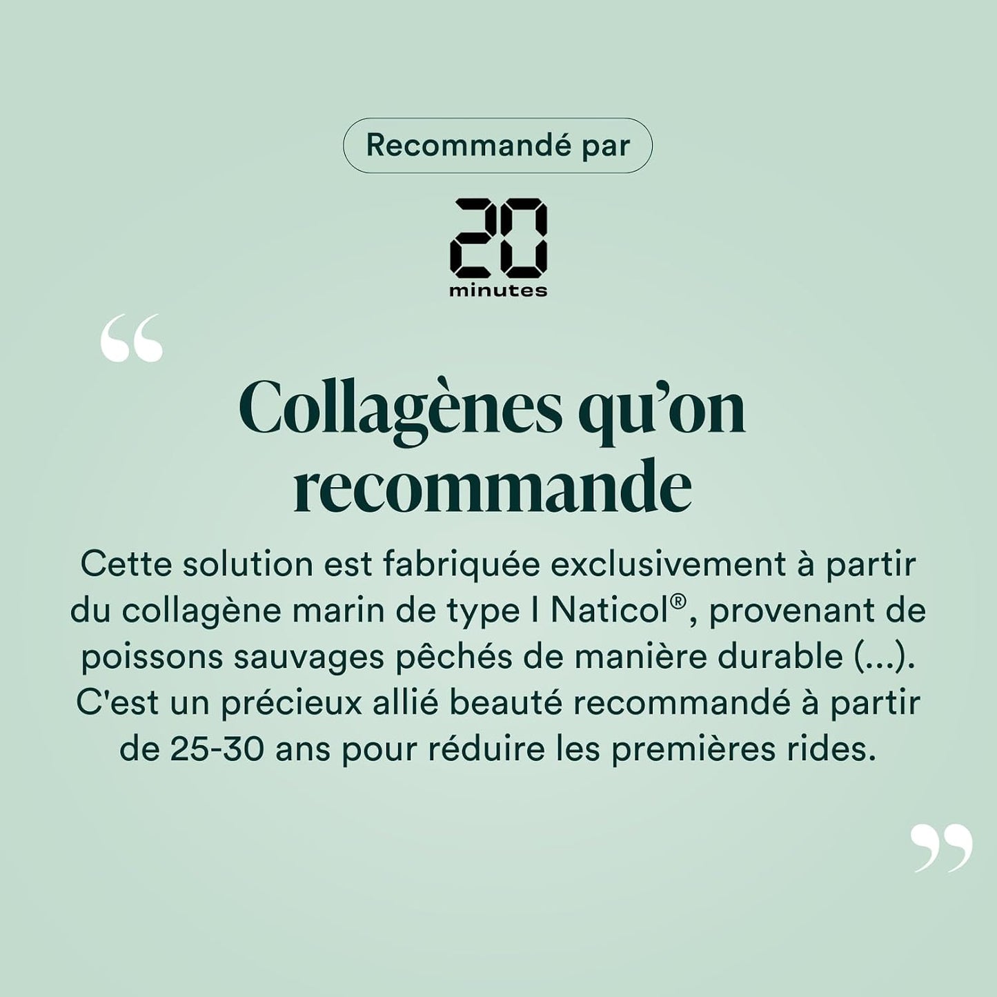 Collagene Marin + Acide Hyaluronique + Vitamine C, 120 Gélules - 2 Mois