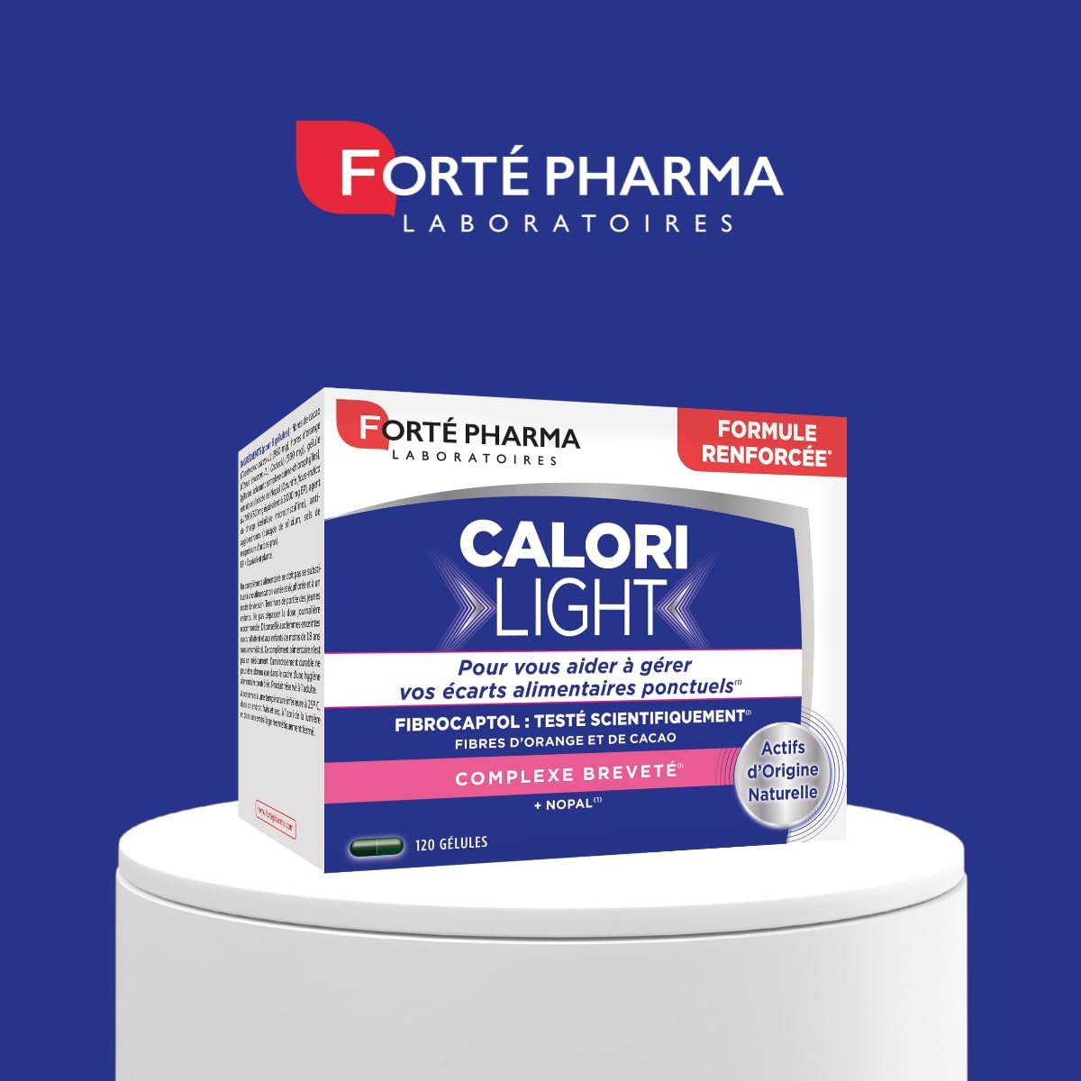 Forté Pharma Minceur CaloriLight Capteur Graisses Satiété 120 gélules
