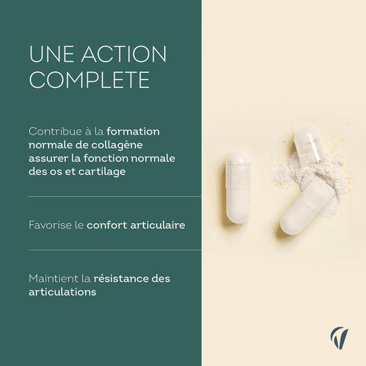 Vitavea Bien-être - Articulations - Glucosamine MSM Vitamine C - 45 jours
