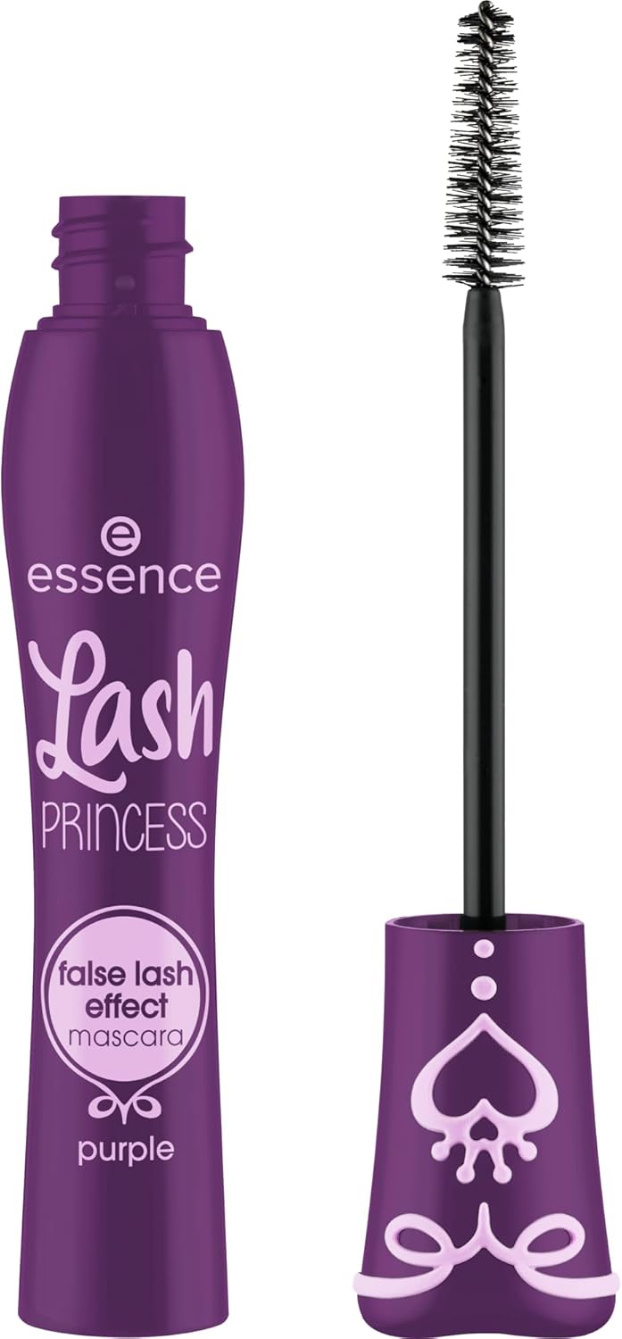 essence Lash PRINCESS máscara de pestañas efecto pestañas postizas violeta, volumen, efecto pestañas postizas, realza el ojo, color intenso (12ml)
