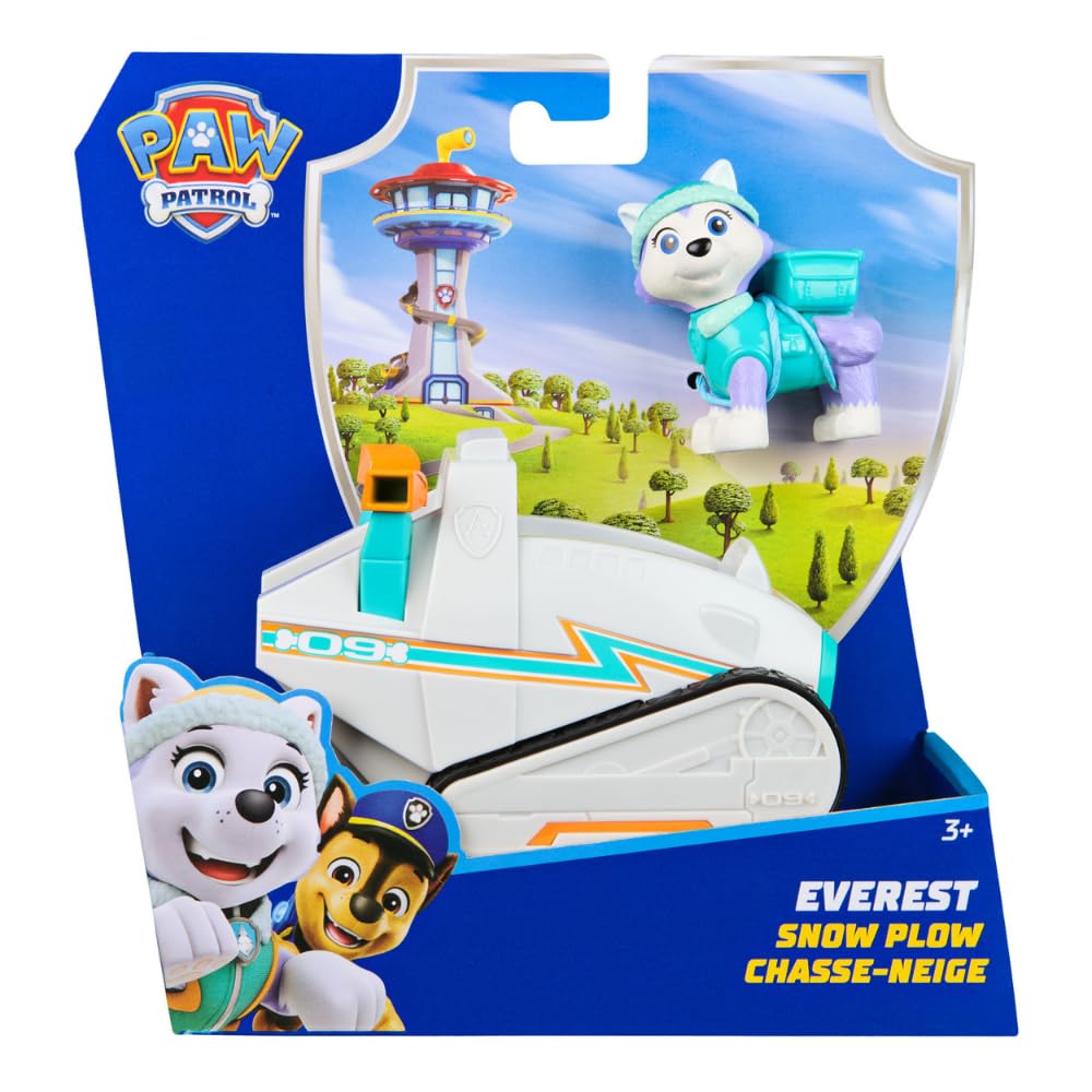 Paw Patrol - Pat Patrouille - Véhicule 15 Cm Et Figurine Liberty