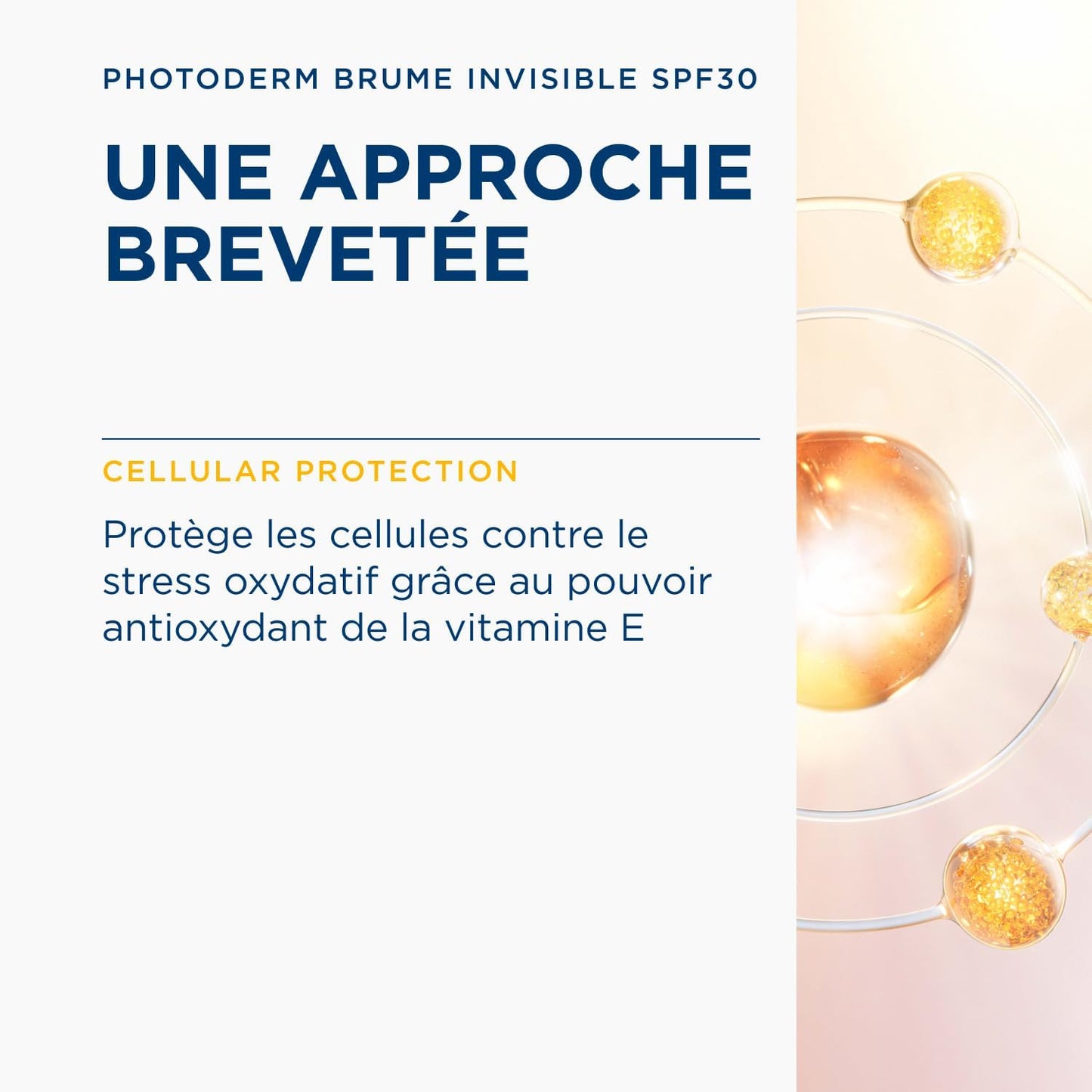 BIODERMA Photoderm Brume invisible SPF30 Brume solaire spray très haute protection UVA/UVB - Peaux sensibles - Protège du stress oxydatif, riche en Vitamine E - Aérosol 150 ml