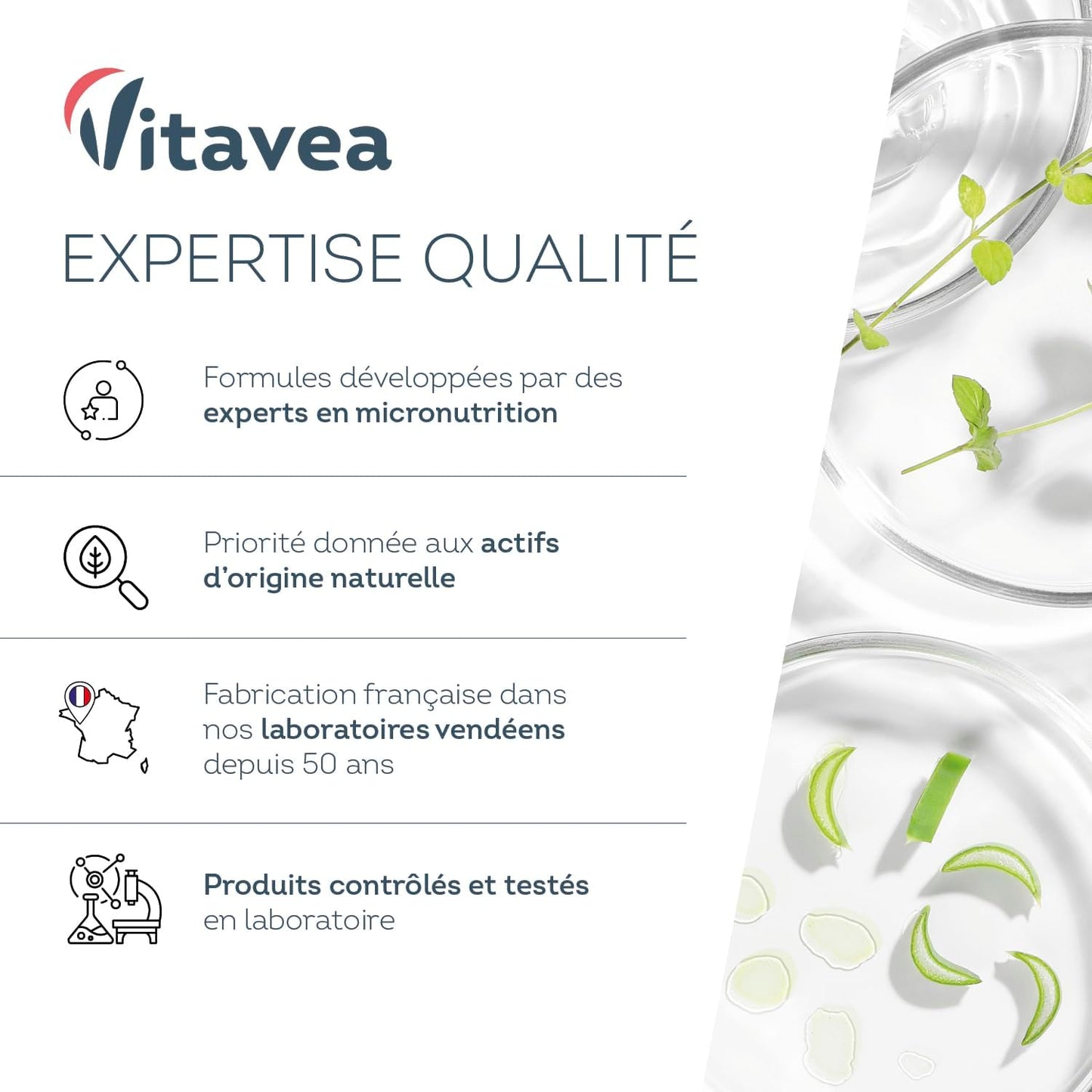Vitavea Vinaigre de Cidre Gélules 1500 mg avec la Mère - Digestion & Métabolisme