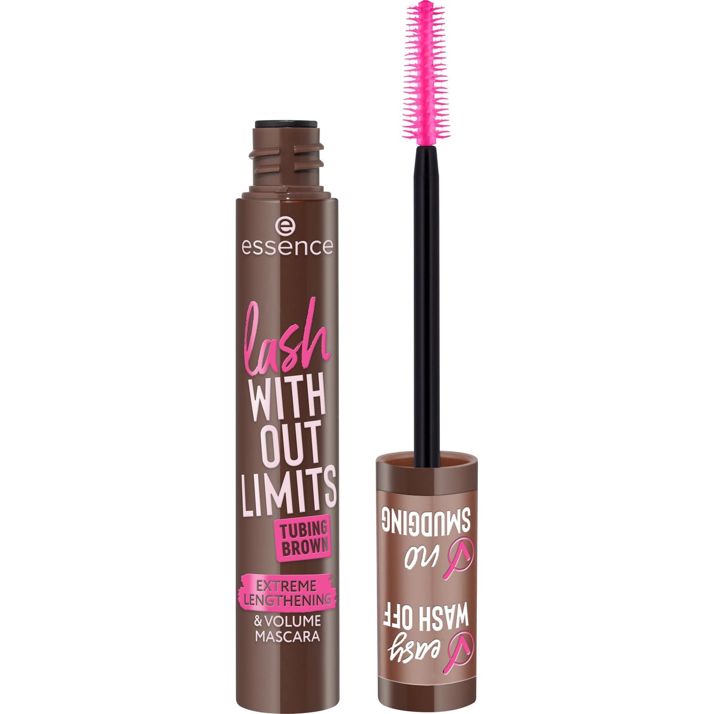 essence lash WITHOUT LIMITS EXTREME LENGTHENING & VOLUME MASCARA, longue durée, augmentant le volume, ultra noir, allongeant (13ml)