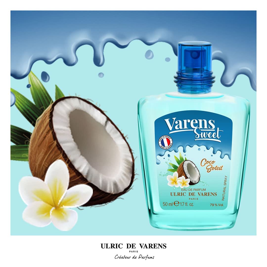ULRIC DE VARENS - Eau de Parfum Varens - Parfum Femme - Vaporisateur - Made in France - 50 ml