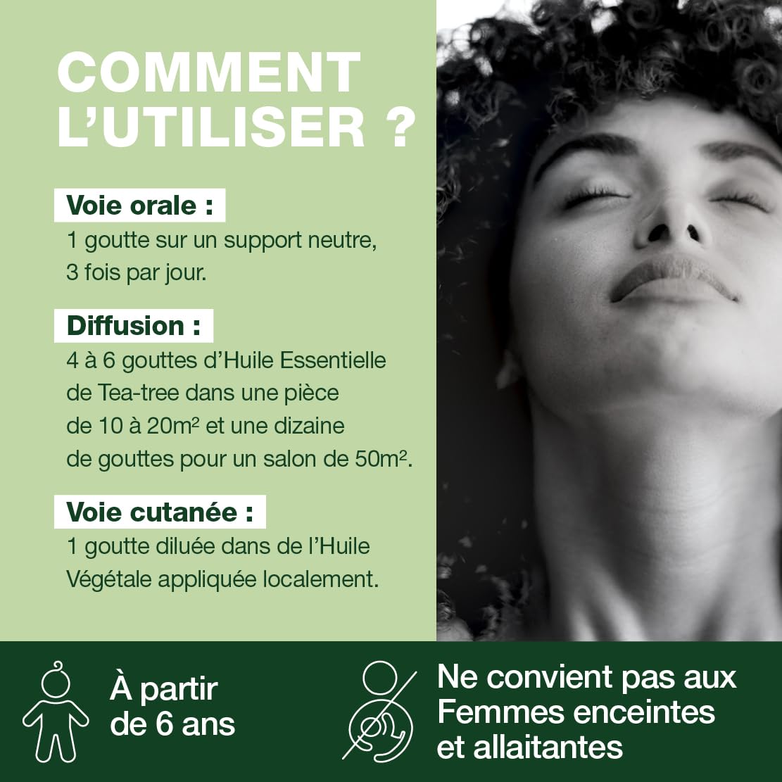 Pranarôm Huile Essentielle Tea Tree HECT 10 ml