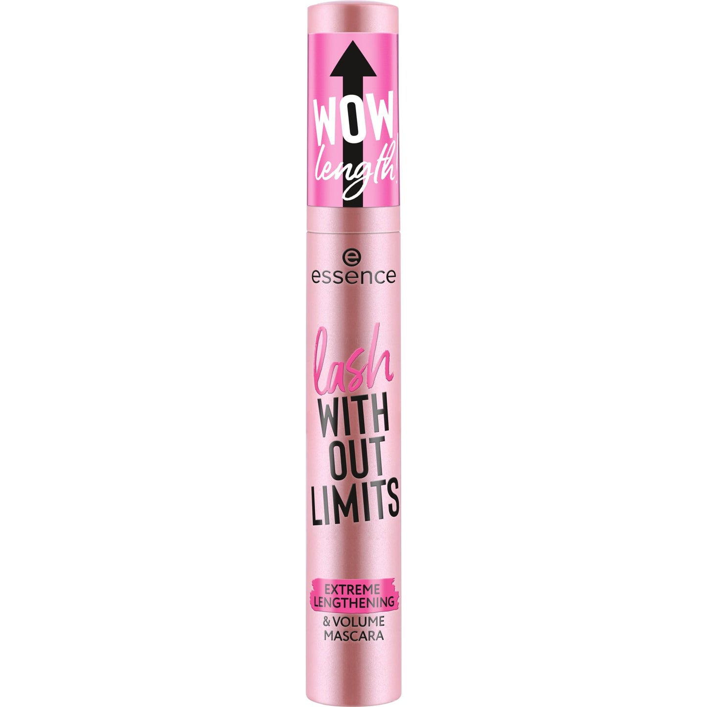 essence lash WITHOUT LIMITS EXTREME LENGTHENING & VOLUME MASCARA, longue durée, augmentant le volume, ultra noir, allongeant (13ml)