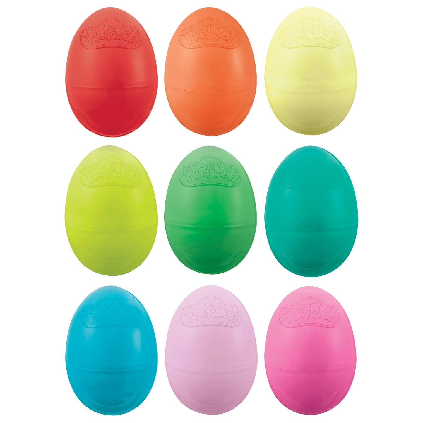 Play-Doh, La fête des Couleurs, Loisirs créatifs avec pâte à Modeler pour Filles et Garçons dès 3 Ans, 24 Pots de 56 g, 6 Couleurs, Idèe Cadeaux pour Anniversaires