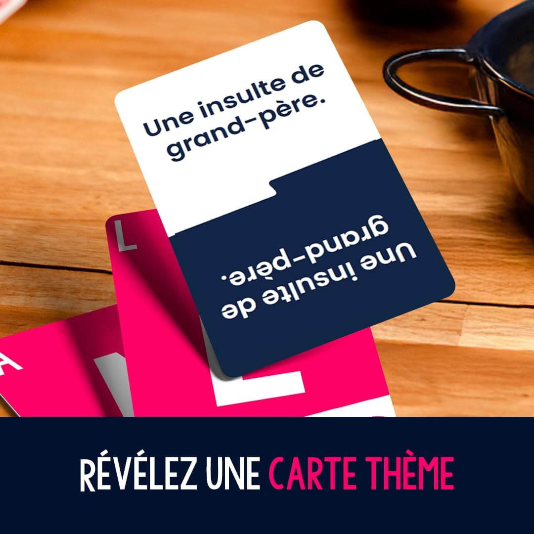 ATM Gaming Speed Bac - Jeu de société Adulte - Rapide et délirant - 2 à 7 Joueurs - Jeu d'ambiance - Jeu de Voyage