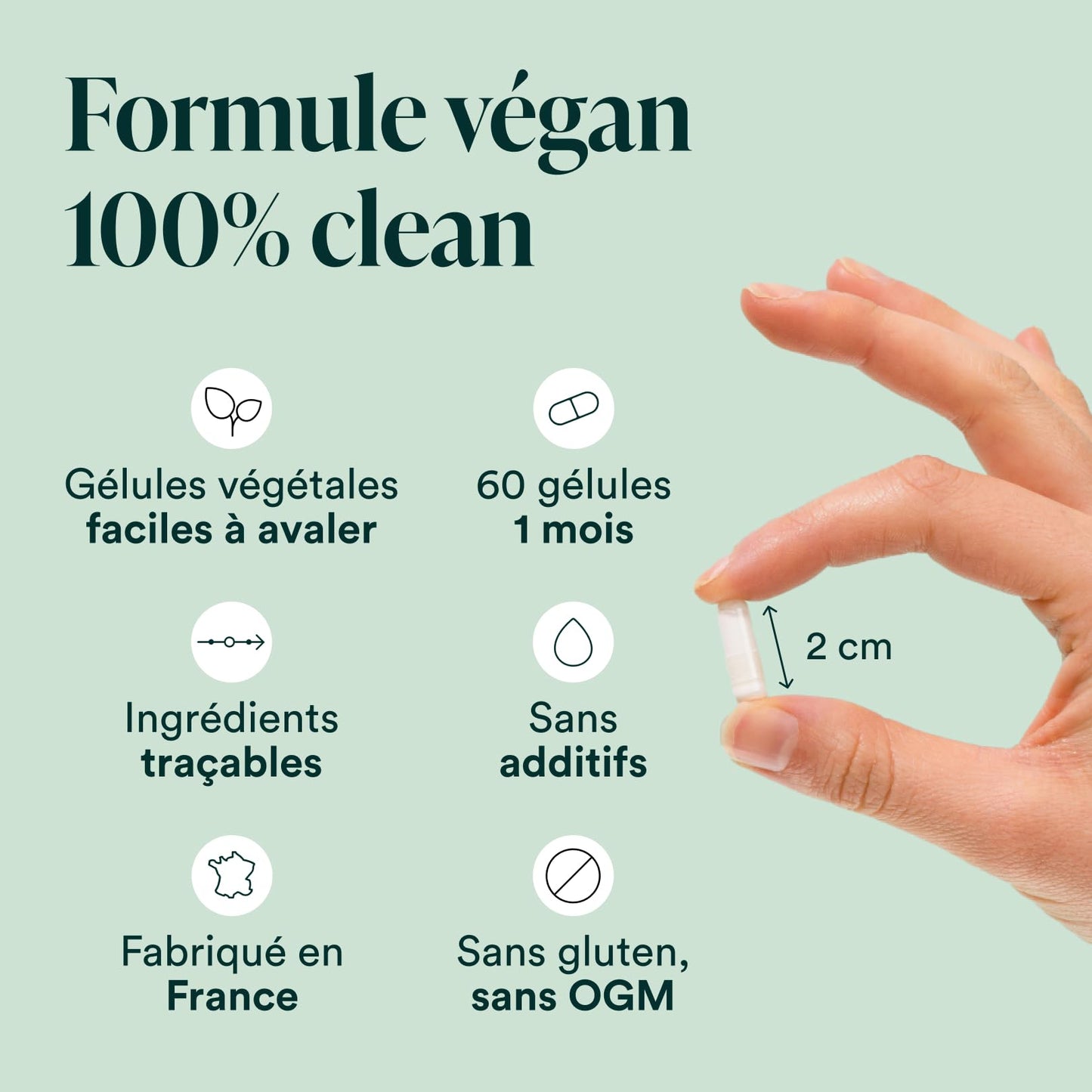 Probiotique - 20 Milliards UFC/Jour, 30 Gélules - 1 Mois