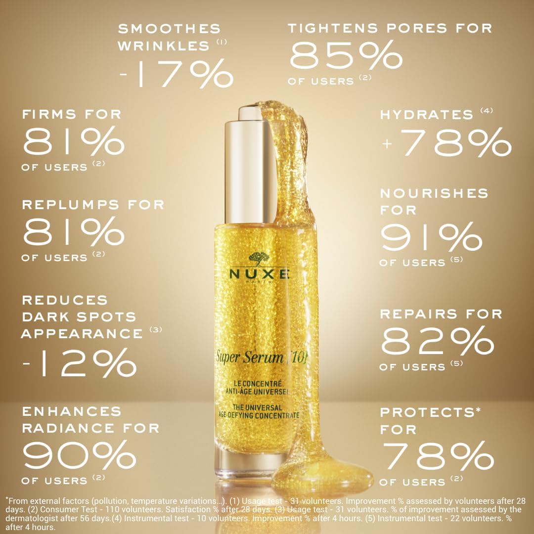 Nuxe super sérum [10] le concentré anti-âge universel 30ml
