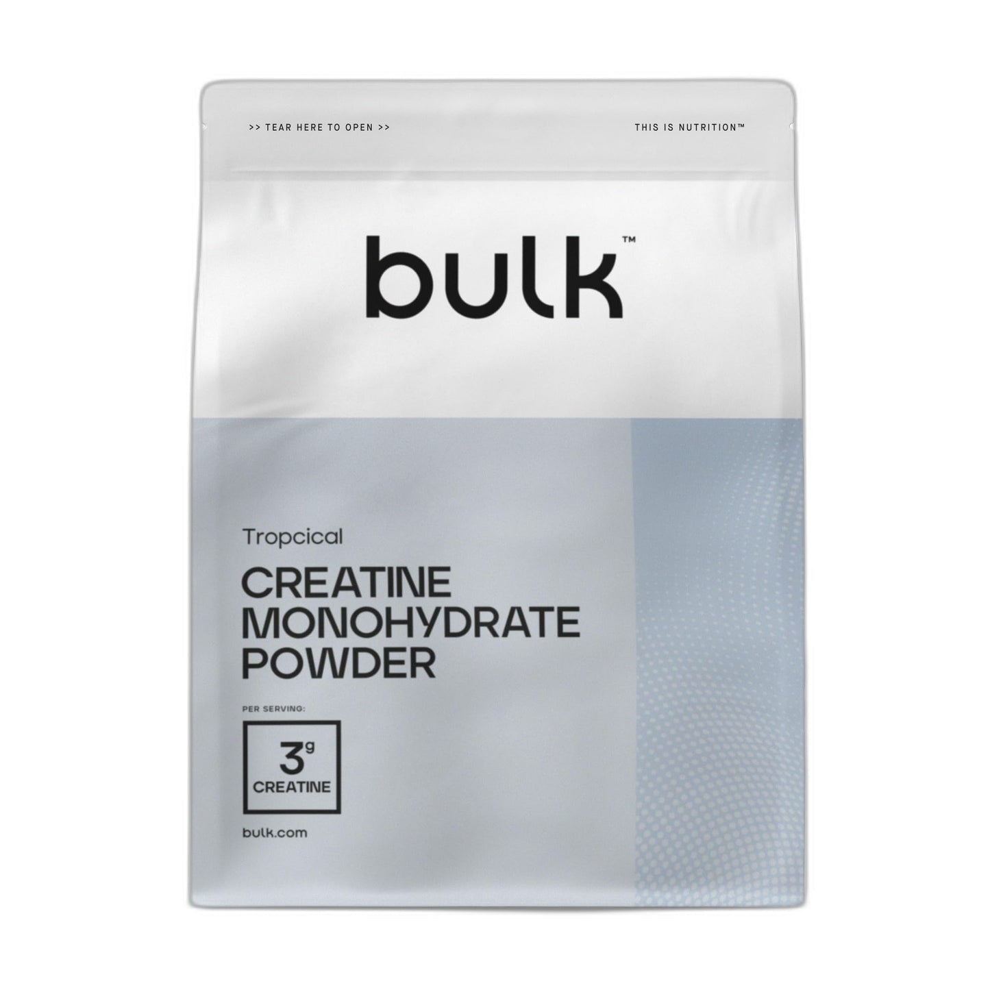 Bulk Créatine Monohydrate Poudre, Non aromatisé, 250 g
