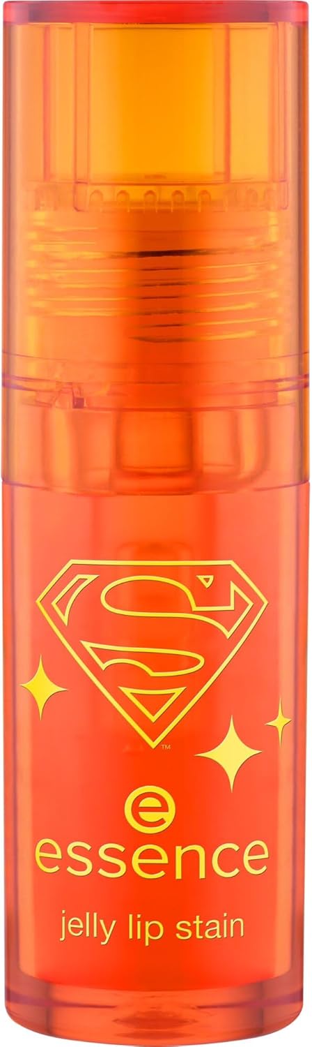 essence Superman tinte de labios en gel, de larga duración, de secado rápido, resultado instantáneo, gel (4g)