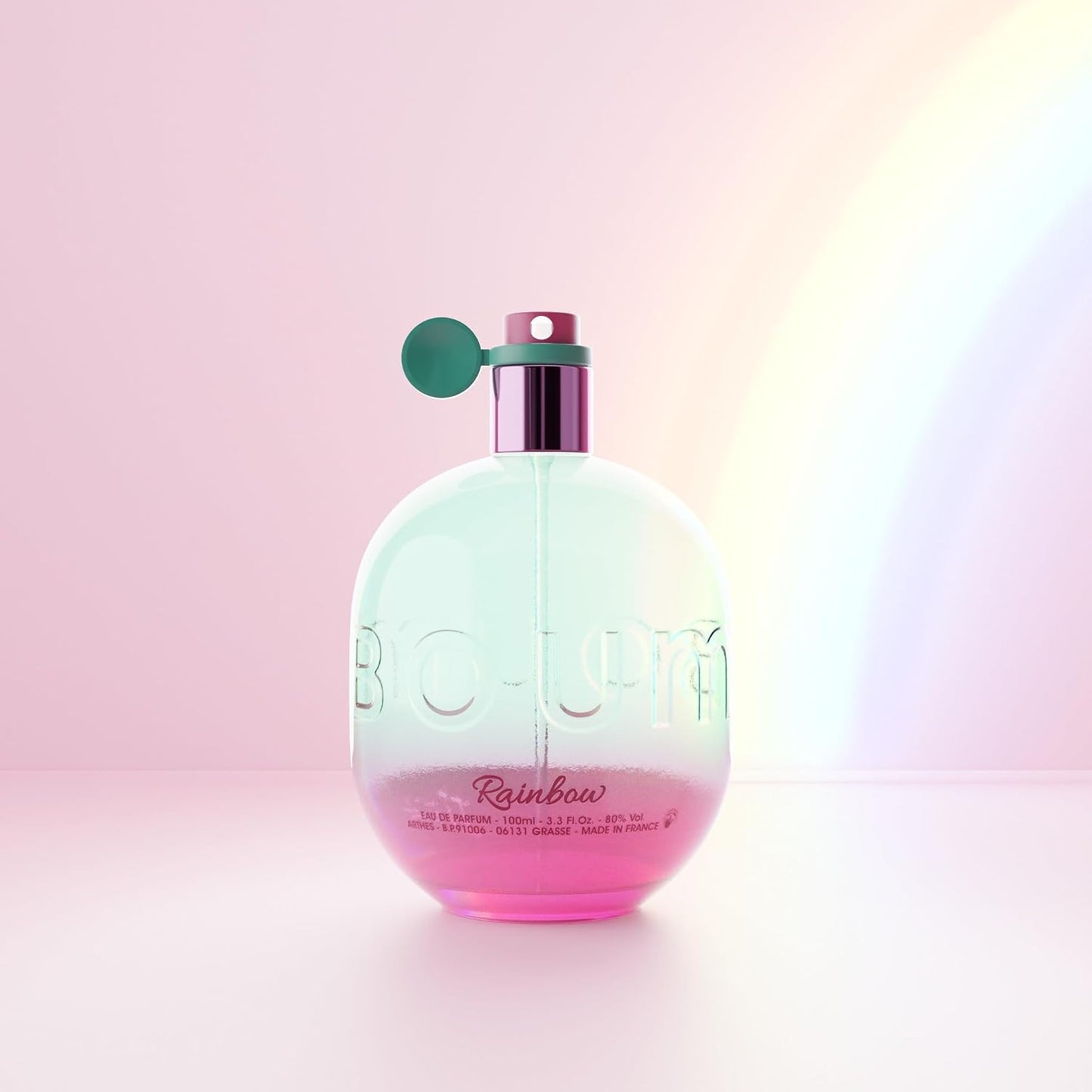 JEANNE ARTHES - Eau de Parfum Femme Boum Rainbow - Floral & Fruité - Musc et Vanille- Fabriqué en France à Grasse - Cadeau Femme - Flacon Vaporisateur 100 ml